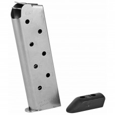 CMC Products Match Grade Magazine, 45ACP, 8Rd, Fits 1911, Includes Base Pad, Stainless M-MG-45FS8-P