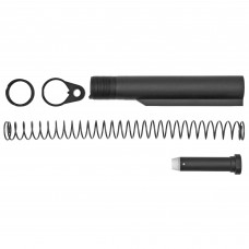 CMC Triggers Mil Spec Buffer Tube Kit, Black, Tube, Spring, Buffer, Locking Ring & Nut, AR-15 81626