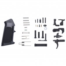 CMMG Lower Receiver Parts Kit, 223 Rem/556NATO, Black Finish, Includes Takedown Pin, Receiver Pivot Pin, Takedown Pin Detent (2), Takedown Pin Detent Spring (2), Hammer and Trigger Pin (2), Hammer Spring, Trigger Spring, Disconnect, Disconnect Spring, Saf
