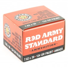 Century Arms Red Army Standard, 762X39, 124Gr, Full Metal Jacket, 20 Round Box AM2423