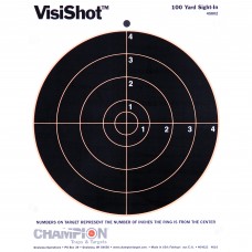 Champion Traps & Targets VisiShot Target, 8.5X11 8