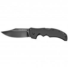 Cold Steel Recon 1, Folding Knife, S35VN with DLC Coating, Plain Edge, Clip Point, 4
