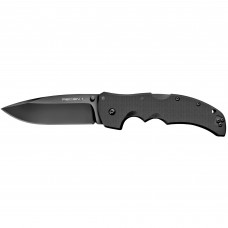 Cold Steel Recon 1, Folding Knife, S35VN with DLC Coating, Plain Edge, Spear Point, 4