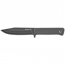 Cold Steel SRK Compact, Fixed Blade Knife, SK-5 with Black Tuff-Ex Finish, Plain Edge, 5