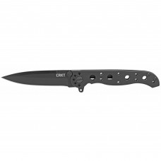 Columbia River Knife & Tool M16, Folding Knife, Black Oxide, Plain, Spear Point, Dual Thumb Stud/Flipper/Pocket Clip, 3