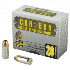 CorBon Self Defense, 380ACP, 90 Grain, Jacketed Hollow Point, 20 Round Box 38090