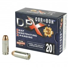 CorBon Deep Penetrating X Bullet, 10MM, 155 Grain, Barnes X, 20 Round Box DPX10155