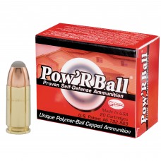 CorBon Pow'rBall, 9MM, Luger +P, 100 Grain, Polymer-Tipped, 20 Round Box PB9100