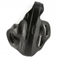 DeSantis Gunhide 001, Thumb Break Scabbard Belt Holster, Fits Glock 17, 22, 31, Right Hand, Black Leather 001BAB2Z0