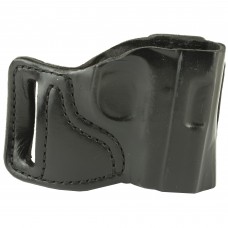 DeSantis Gunhide 115 E-Gat Slide Belt Holster, Right Hand, Black Leather, Fits Sig Sauer P238, Springfield 911 115BAP6Z0