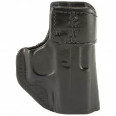 DeSantis Gunhide Inside Heat Inside the Pant, Fits Glock 43, Left Hand, Black Leather 127BB8BZ0