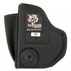 DeSantis Gunhide Tuck This II Holster, Fits PM 9/40 with Crimson Trace, Ambidextrous, Black M24BJU2Z0
