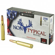 Federal Non Typical, 270 Win, 150Gr, Soft Point, 20 Round Box 270DT150