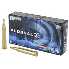 Federal PowerShok, 300WIN, 180 Grain, Soft Point, 20 Round Box 300WBS