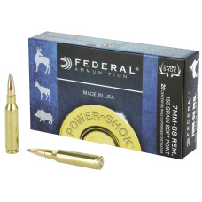 Federal PowerShok, 7MM-08, 150 Grain, Sierra, 20 Round Box 708CS