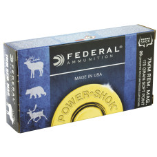 Federal PowerShok, 7MM REM, 175 Grain, Soft Point, 20 Round Box 7RB