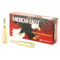 Federal American Eagle, 22-250, 50 Grain, Jacketed Hollow Point, 20 Round Box AE22250G