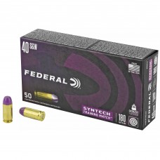 Federal American Eagle, Syntech, 40 S&W, 180Gr, Total Synthetic Jacket, 50, 500 AE40SJ2