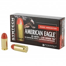 Federal Syntech, 45 ACP, 230 Grain, Total Synthetic Jacket, 50 Round Box AE45SJ1