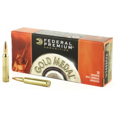 Federal Gold Medal Match, 223 Remington, 77 Grain, Boat Tail Hollow Point, 20 Round Box GM223M3