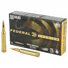 Federal Gold Medal, Berger, 300 Win, 215 Grain, 20 Round Box GM300WMBH1