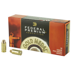 Federal Gold Medal, 45ACP, 185 Grain, Full Metal Jacket, 50 Round Box GM45B