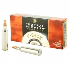 Federal Premium Vital-Shok, TNT Green, 22-250, 43 Grain, Hollow Point, Lead Free, 20 Round Box, California Certified Nonlead Ammunition P22250D