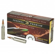 Federal Premium, 243 Win, 85 Grain, Trophy Copper, Lead Free, 20, Round Box, California Certified Nonlead Ammunition P243TC1