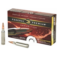 Federal Premium, 260REM, 120 Grain, Nosler Ballistic Tip, 20 Round Box P260B