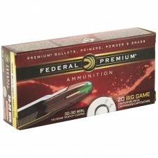 Federal Premium Trophy Tip, 30-30, 150 Grain, Bonded Hollow Point, 20 Round Box, California Certified Nonlead Ammunition P3030TC1