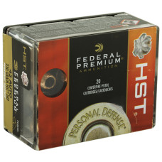 Federal Premium, 45ACP, 230 Grain, Jacketed Hollow Point, 20 Round Box P45HST2S