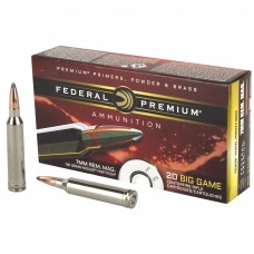 Federal Premium, 7MM REM, 160 Grain, Nosler Partition, 20 Round Box P7RF