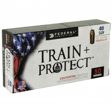 Federal Train & Protect, 40 S&W, 180 Grain, Verastile Hollow Point, 50 Round Box TP40VHP1