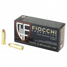 Fiocchi Ammunition Centerfire Pistol, 357MAG, 158 Grain, Copper Metal Jacket, 50 Round Box 357GCMJ
