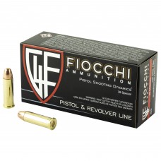 Fiocchi Ammunition Centerfire Pistol 38 Special 158 Grain Full Metal Jacket Box of 50