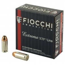 Fiocchi Ammunition Centerfire Pistol, 40S&W, 155 Grain, Copper Metal Jacket, 50 Round Box 40XTP25