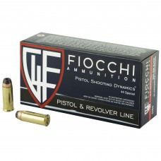 Fiocchi Ammunition Centerfire Pistol, 44 Special, 200 Grain, XTP, 50 Round Box 44SA500