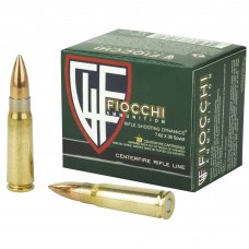 Fiocchi Ammunition Rifle, 762X39, 124 Grain, Full Metal Jacket, 20 Round Box 762SOVA