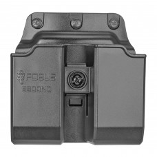 Fobus Belt, Pouch, Black, Fits Double Mag Glock 9/40, Tension Adjustment Screw, Speed Side Cut 6900NDBH