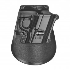 Fobus Roto Paddle Belt Holster, Fits Browning HP Compact STyle, Kahr CW9/PM9/P9/T9/MK9, 1911 Style All Models, Para C645 Compact Style, KelTec PF9, Right Hand, Kydex, Black C21BRP