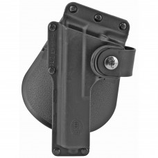 Fobus Paddle Tactical Speed Belt Holster, Fits Glock 19/23/32, S&W 99 Compact/M&P Compact With Laser or Light, Left Hand, Kydex, Black GLT19LH
