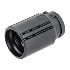 Fortis Manufacturing, Inc. Control Shield, Only Mounts with Muzzle Devices That Are Compatible, Currently Compatible with Fortis Muzzle Brakes and Rainier Arms XTC 2.0, Black Finish 556-CONT-BLK