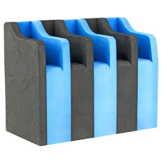 G-Outdoors, Inc. Foam Pistol Cradle, Blue Foam, Holds Up To 5 Pistols GPS-F500CRN