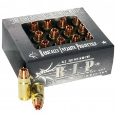 G2 Research RIP, 357 Sig, 92 Grain, Lead Free Copper, 20 Round Box, California Certified Nonlead Ammunition 00078