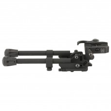 GG&G, Inc. Tactical Bipod, Fits Picatinny, Quick Detach, Bipod Head Pans 20 Deg Left and Right of Center, Cants 25 Deg Left and Right of Center, 45 Leg Locks, Black GGG-1557