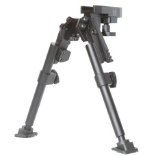 GG&G, Inc. Bipod, with Swivel, Fits Picatinny, Black GGG-1125