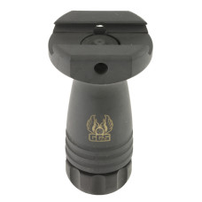 GG&G, Inc. Vertical Forend Grip, Fits Picatinny, Short, Black Finish GGG-1543