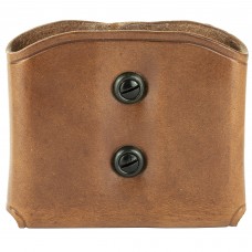 Galco DMC Pouch, Fits Double Stack Magazines 9MM/40S&W, Ambidextrous, Tan Leather DMC22