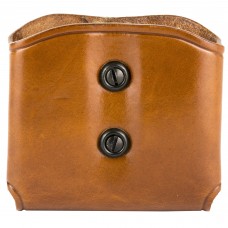 Galco DMC Pouch, Fits Double Stack Magazines 45ACP, Ambidextrous, Tan Leather DMC28