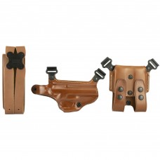 Galco Miami Classic Shoulder Holster, Fits Beretta 92F, Right Hand, Tan Leather MC202